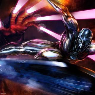 Silver Surfer PC wallpaper