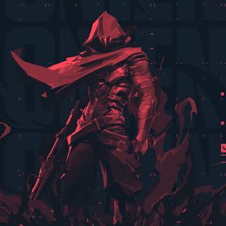 Game character 4k wallpaper