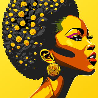 Africans Afro hair wallpaper