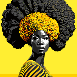 Africans Afro hair wallpaper