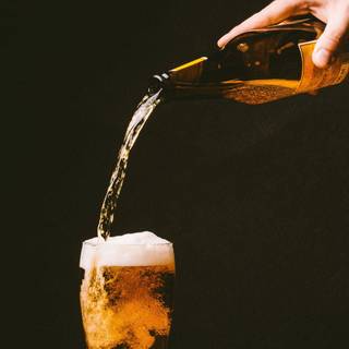 Alcohol glass wallpaper