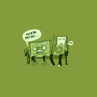 Funny and simple wallpaper