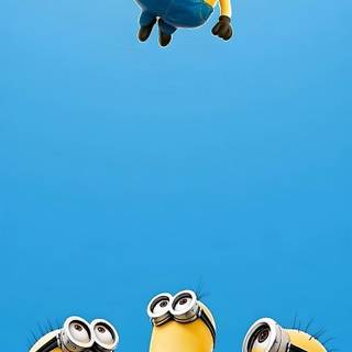 Minions playing wallpaper