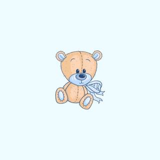 Cartoon teddy wallpaper