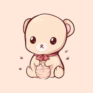 Cartoon teddy wallpaper