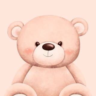 Cartoon teddy wallpaper