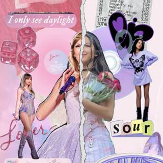 Olivia and Taylor wallpaper