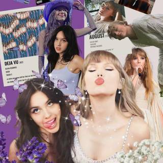 Olivia and Taylor wallpaper