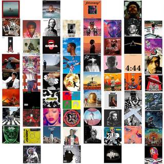 Album cover collage wallpaper