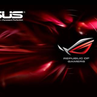 Red Asus wallpaper