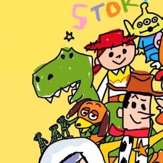 Kid drawing wallpaper