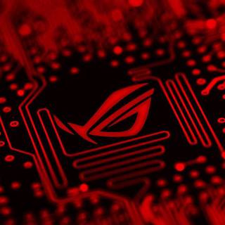 Red Asus wallpaper