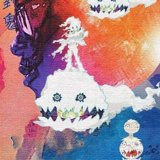 Kid drawing wallpaper