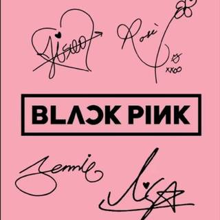 Blackpink signatures wallpaper