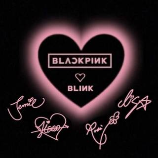 Blackpink signatures wallpaper