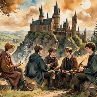 Schoolmates wallpaper