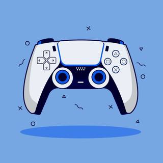 Minimalist PS5 HD wallpaper