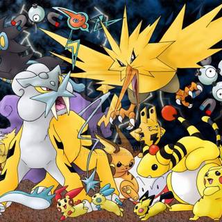 Pokémon electric type wallpaper