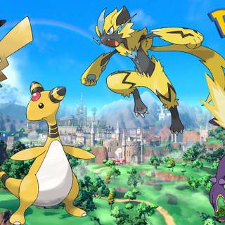 Pokémon electric type wallpaper