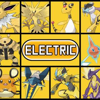 Pokémon electric type wallpaper