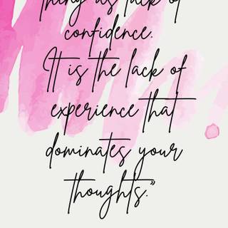 Confident quotes wallpaper