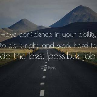 Confident quotes wallpaper