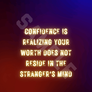 Confident quotes wallpaper