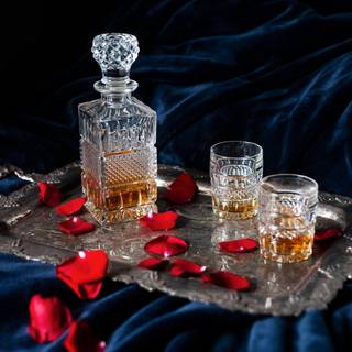 Crystal rose wallpaper