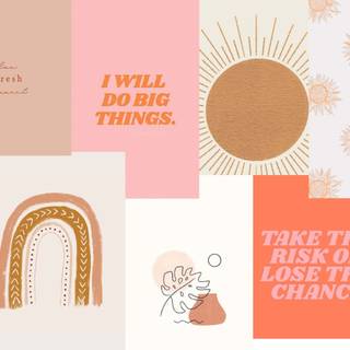 Summer boho laptop wallpaper