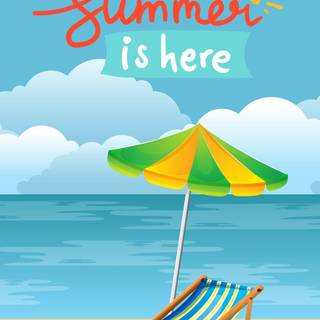 Summer time phone wallpaper