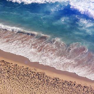 MacBook summer sand wallpaper