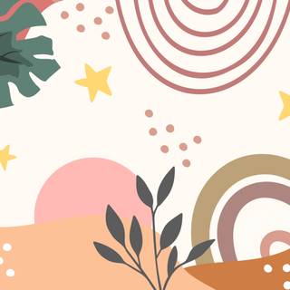 Summer boho laptop wallpaper