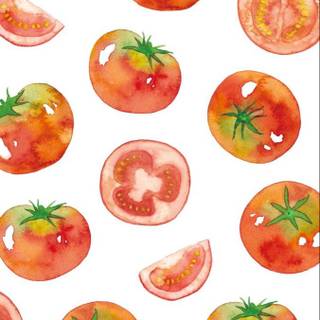 Tomato summer wallpaper