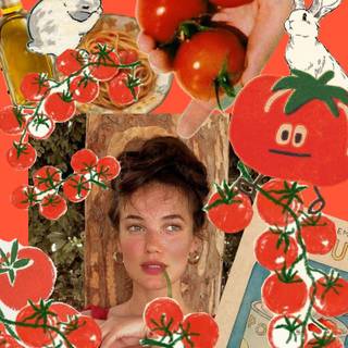 Tomato summer wallpaper