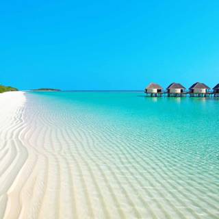 MacBook summer sand wallpaper