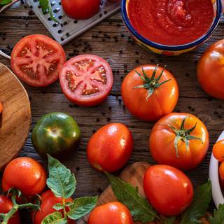 Tomato summer wallpaper