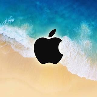 MacBook summer sand wallpaper