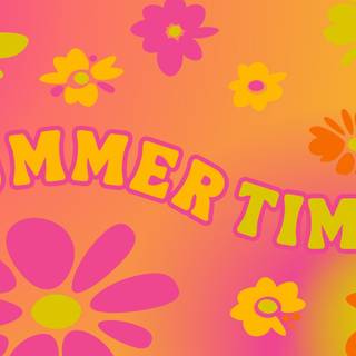 Pink summer PC wallpaper