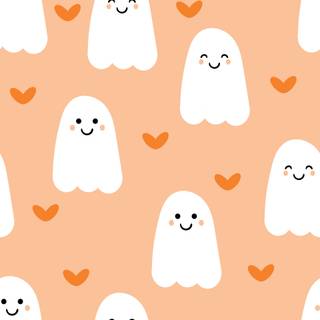 Halloween preppy cute wallpaper