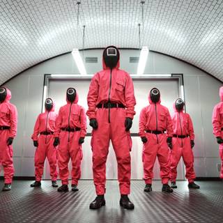 Squid Game 4k PC wallpaper