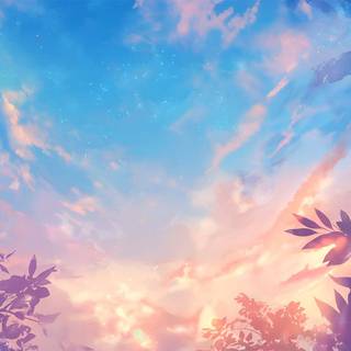 Pastel sky desktop wallpaper