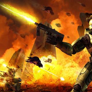 Halo 2 4k wallpaper