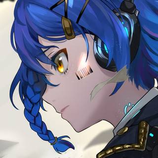 4k anime girl Android wallpaper