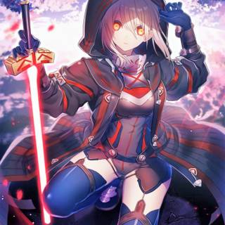 4k anime girl Android wallpaper