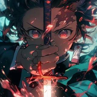 Tanjiro iPhone 4k wallpaper