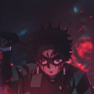Tanjiro iPhone 4k wallpaper