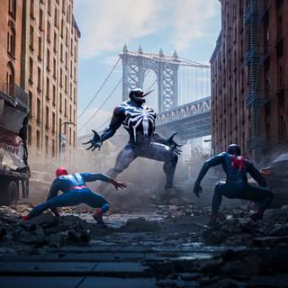 Marvel's Spider-Man 2 phone wallpaper