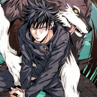 Megumi Fushiguro phone wallpaper