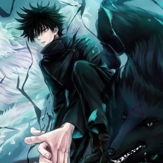 Megumi Fushiguro desktop wallpaper