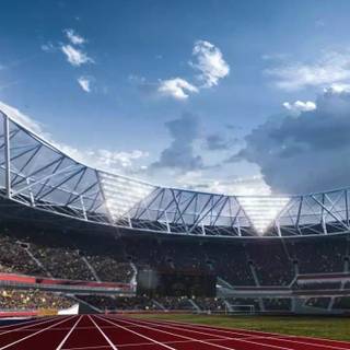 Track and field iPhone wallpaper